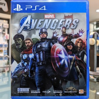 (ภาษาอังกฤษ) มือ2 PS4 Marvels Avengers แผ่นPS4 เกมPS4 มือสอง (เล่นกับ PS5 ได้ Marvel Avenger ,Captain America ,Hulk ,Ir