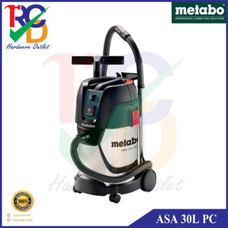 METABO เครื่องดูดฝุ่น ASA 30 ลิตร PC Inox 1250W. All-purpose Vacuum Cleaner