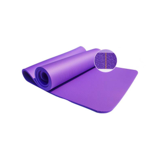 เสื่อโยคะ YOGA MAT โยคะ วัสดุโฟมNBR หนา10mm ขนาด183*61cm แถมถุงตะข่าย+สายรัด พกพาสะดวก