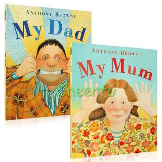 หนังสือภาษาอังกฤษสำหรับเด็ก สมุดภาพ My Dad or My Mum Kids English Picture Books Educational Toys