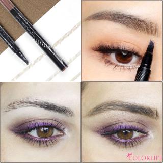 【beauty】 PHOERA 3 Color Automatic Matte Eyebrow Pencil Waterproof Eyebrow Tattoo With Brush Long-lasting Cosmetics Eye Brow Pen