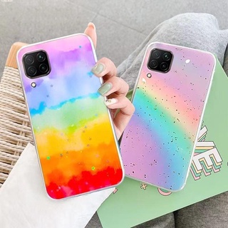 เคส-Phone Case For Samsung A72 A32 A71 A52 A12 A42 A02S A21S A31 A10 A30 A50 A70 A30 A20 A11 Rainbow Soft|HFXL