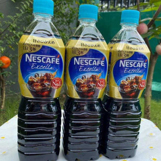 Nescafe Excella ขวดใหญ่กาแฟปราศจากน้ำตาลเครื่องดื่มน้ำตาลต่ำพร้อมดื่มกาแฟดำ 900ml