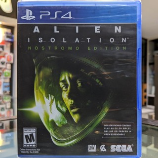 (ภาษาอังกฤษ) มือ1 Alien Isolation Nostromo Edition แผ่นเกม PS4 แผ่นPS4 (PS4 Aliens)