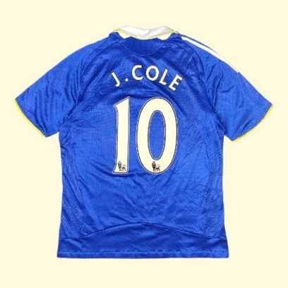 เสื้อยืดฟุตบอล/jerseyvintage/kaosjersey/kaoschelsea2008/joe cole/chelsea jersey 2008/09