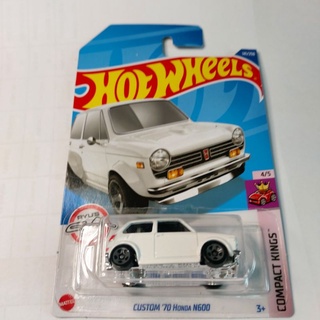 รถเหล็ก Hotwheels CUSTOM 70 Honda N600 (ib0504)