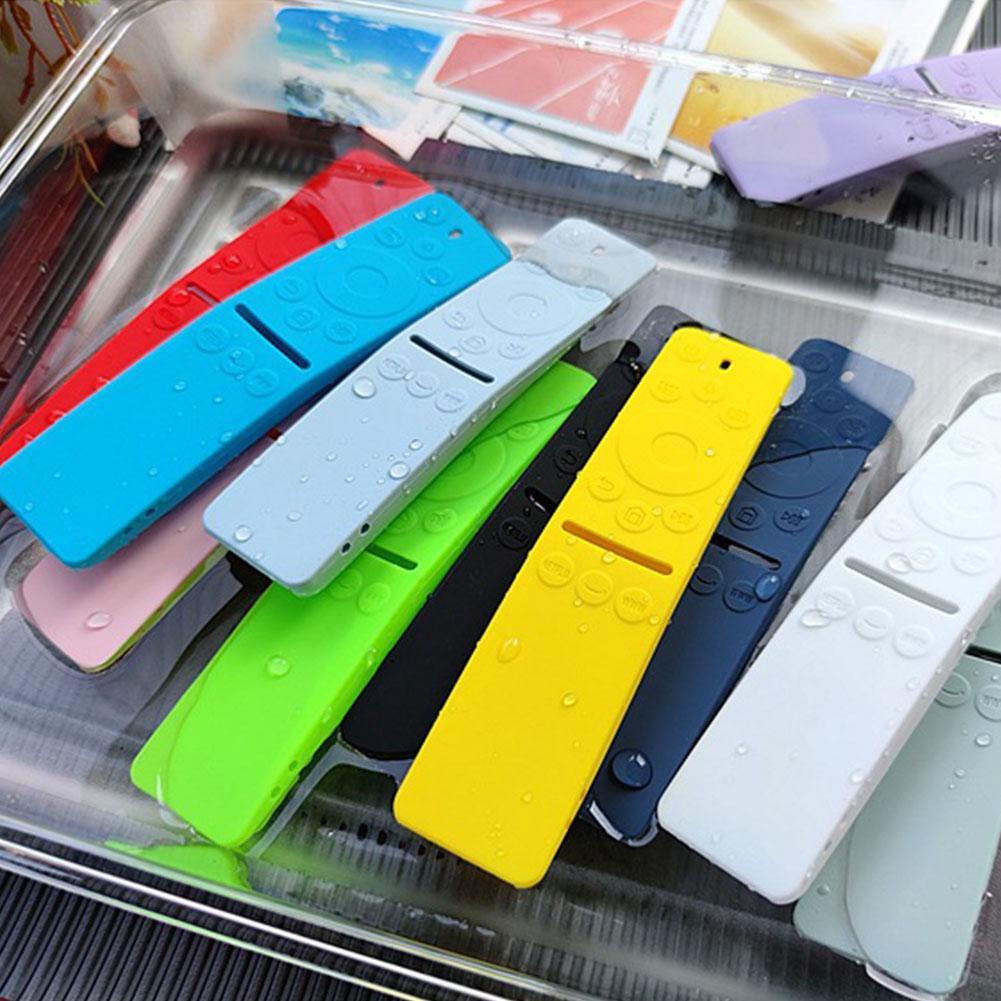 สําหรับ Samsung Voice TV รีโมทคอนโทรลแขนป้องกัน T6J7 G1P3 ฝาครอบกันฝุ่น Z4P6 G9C9