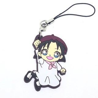 Detective Conan Ayumi (อายูมิจัง) Rubber Strap พวงกุญแจจาก ยอดนักสืบจิ๋วโคนัน งาน SEGA แท้จากญี่ปุ่น