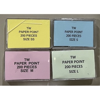 Paper Points บรรจุ 200 ชิ้นต่อกล่อง