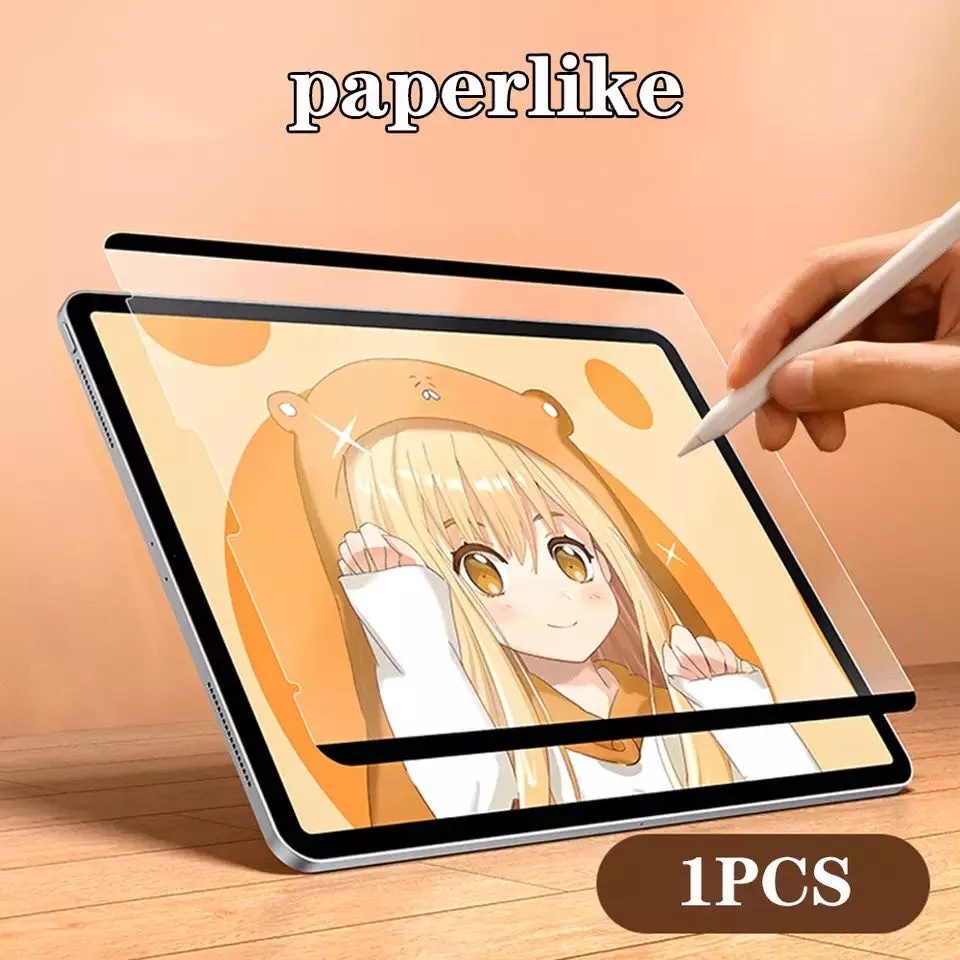paperlike ฟิล์มกระดาษแม่เหล็กถอดออกได้ ติดทับฟิล์มกระจกได้ ฟิล์มสําหรับ i-pad Gen 5/6/7/8/8/9 Prp 11นิ้ว/9.7นิ้ว/10.5