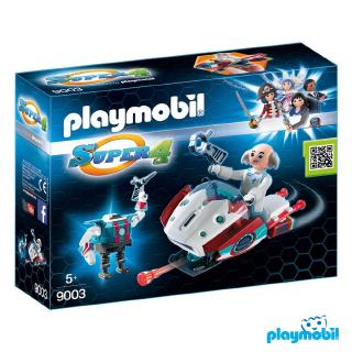 Playmobil 9003  Super 4 II Skyjet with Dr. X and Robot แอ็คชั่นฟิกเกอร์  ซุเปอร์โฟร์2-สกายแจต ดร.เอ๊กซ์ และหุ่นยนต์