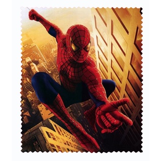 สั่งทำ ผ้าเช็ดแว่นตา ผ้าเช็ดแว่น ผ้าเช็ดเลนส์ ผ้าเช็ดจอ ภาพยนตร์ หนัง Spider-Man 1,2,3 ไอ้แมงมุม สไปเดอร์แมน