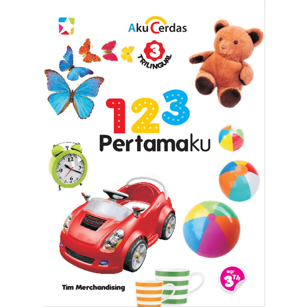 หนังสือกระดาน Trilingual Im Smart: My First 123 [Friends Tell Stories]