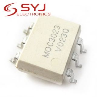 ชิ้นส่วนอะไหล่ Moc3023 3023 Smd-6 10 ชิ้น / ล็อต