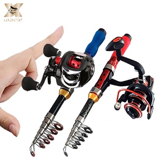 LOCO FISH คาร์บอนไฟเบอร์ Super Hard Ultra Light ปลาคาร์พ Fishing Pole Stream Fishing Rod Hooks