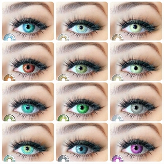 Eyeshare New York Pro คอนแทคเลนส์แบบนุ่มเครื่องสําอาง 1 คู่