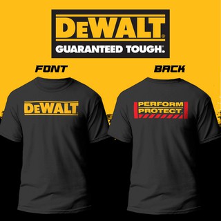 เสื้อยืด Dewalt Perform protectโพลีเฟลกลายหน้าหลัง