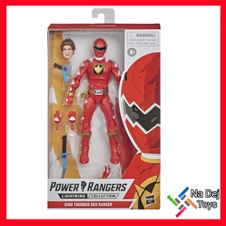 Power Rangers Lightning Collection Dino Thunder Red 6" Figure พาวเวอร์ เรนเจอร์ ไดโน ธันเดอร์ เร้ด ขนาด 6 นิ้ว ฟิกเกอร์