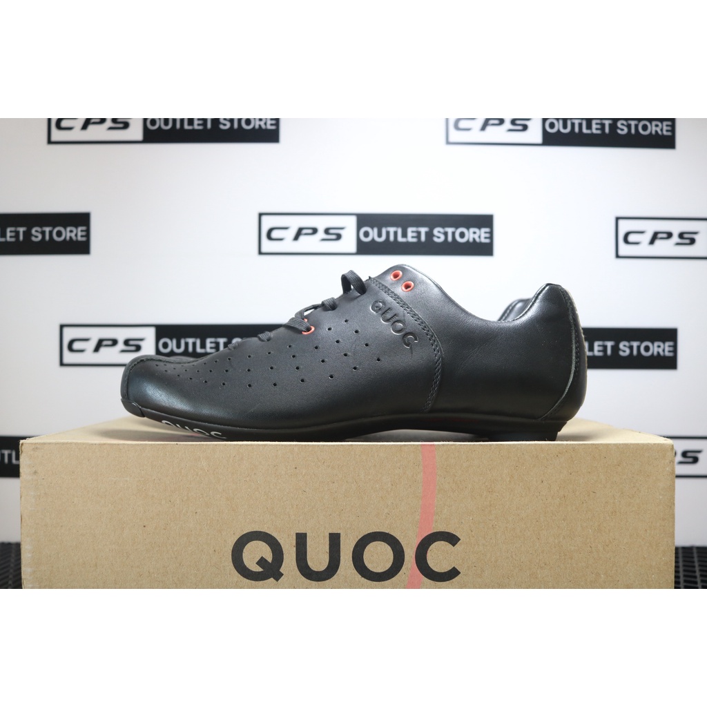 รองเท้าจักรยานเสือหมอบ QUOC รุ่น Night Shoes Leather / Synthetic