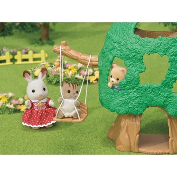 🏠 บ้านต้นไม้สุดหรรษา พร้อมตุ๊กตาเบบี้กระรอกวอลนัท ซิลวาเนียนแท้ Baby Tree House - Walnut Squirrel : Sylvanian บ้านตุ๊กตา - รูปที่ 3