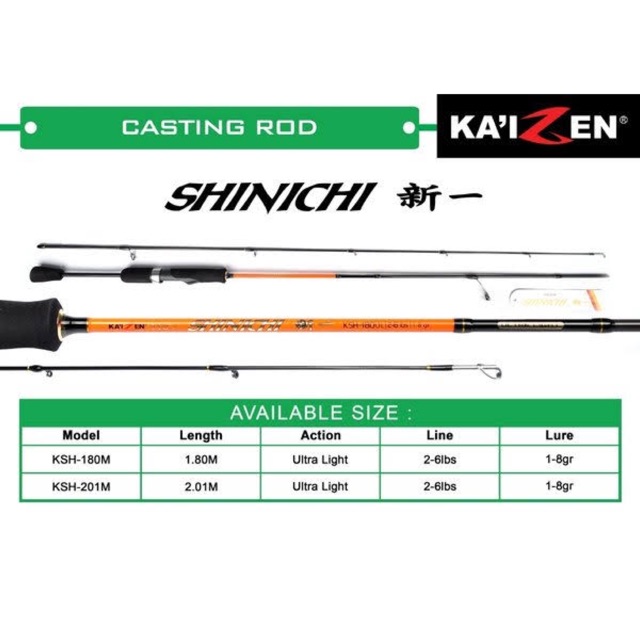 ROD KAIZEN SHINICHI 2-6lbs