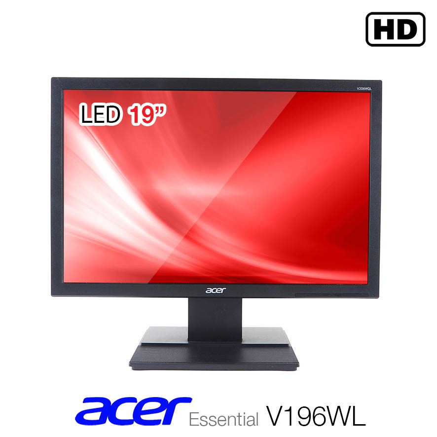 จอคอมพิวเตอร์ Acer Essential V196WL-19 นิ้ว | Shopee Thailand