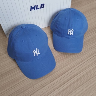 พร้อมส่ง MLB Rookie Slider Cap หมวกสีฟ้า logo NY 💙💙