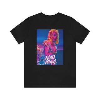 เสื้อยืด คอกลม พิมพ์ลาย Nicki Minaj Aesthetic Premium เหมาะกับของขวัญวันเกิด สไตล์มินิมอล สําหรับผู้ชาย และผู้หญิงS-5XL