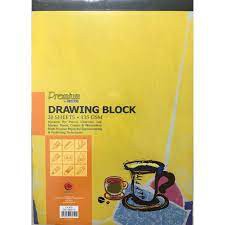 Campap A4 Drawing Block 20 แผ่น / Premium A4 Drawing Block / 印纸