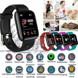 ซื้อ 1 แถม 1  นาฬิกาเพื่อสุขภาพ SmartWatch D13 หน้าจอสี นาฬิกาข้อมืออัจฉริยะวัดสุขภาพ