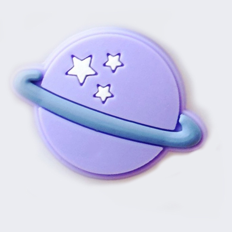 สําหรับ Crocs Jibbitz Pins สีสันนักบินอวกาศ DIY รองเท้าปุ่ม Charm
