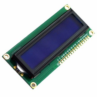 จอ LCD 16x2 สีฟ้า  1602 จอแอลซีดี สำหรับ Arduino