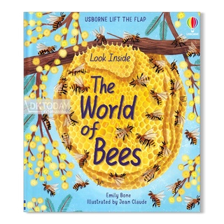 DKTODAY หนังสือ USBORNE LOOK INSIDE THE WORLD OF BEES