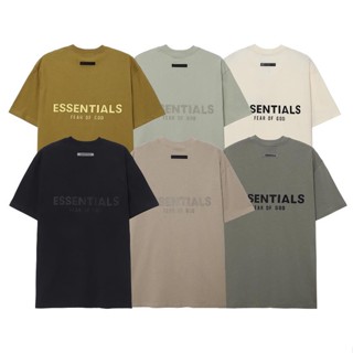 ขายดี พร้อมส่ง เสื้อยืดแขนสั้น อีพ็อกซี่ พิมพ์ลาย FOG FEAR OF GOD ESSENTIALS 3D สําหรับผู้ชาย และผู้หญิง