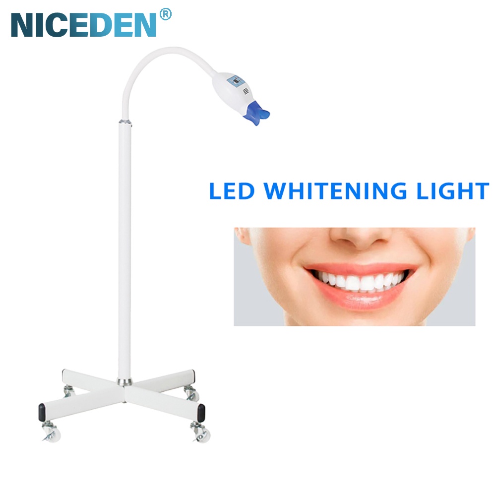 NICEDEN อุปกรณ์ทันตกรรม ทันตกรรม ฟอกสีฟัน ไวท์เทนนิ่ง หลอดไฟ LED ที่มีประสิทธิภาพ หลอดไฟทันตกรรม มืออาชีพ โคมไฟฟอกสีฟัน เครื่องเร่ง