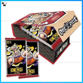 การ์ดเก็บสะสม รูปการ์ตูนอนิเมะ One Piece Luffy Bronzing Cards จํานวน 1 แพ็ก