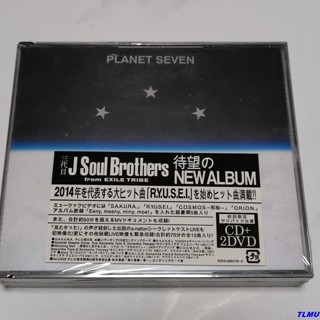 ใหม่ แผ่น CD ซีดี JSOUL BROTHERS PLANET SEVEN + 2 DVD T0326