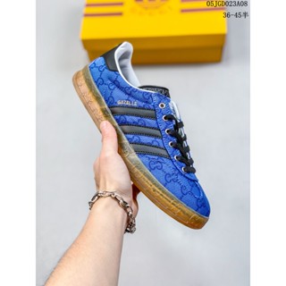 Adidas Originals Gazelle "Esquisite Gucci" Antelope Series รองเท้าผ้าใบลําลอง เหมาะกับการเล่นกีฬา สไตล์เรโทร