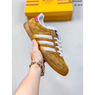 Adidas Originals Gazelle "Esquisite Gucci" Antelope Series รองเท้าผ้าใบลําลอง เหมาะกับการเล่นกีฬา สไตล์เรโทร