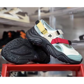 Fila Velcro Conch รองเท้าชายหาด ระบายอากาศ สําหรับผู้หญิง ไซซ์ 36-39