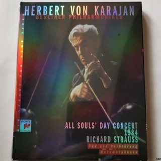 Karajan ใหม่ แผ่นบลูเรย์ Strauss Transfiguration and Death and Purification Berlin Philharmonic Orchestra 25G T0917