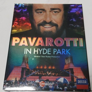 Pavarotti Hyde Park ใหม่ คอนเสิร์ตอากาศ แบบเปิด (ครบรอบ 30 ปี) London/1991 Blu-ray 25G T0917