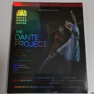 บัลเล่ต์ Dante Divine Comedy Royal Ballet Blu-ray Disc 25G Brand new T0917