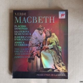 Verdi Opera Macbeth Domingo Los Angeles Opera Blue Light 25G ใหม่ ของแท้ T0917