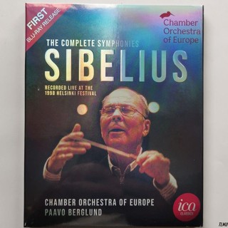 ใหม่ บลูเรย์ Symphonies of Sibelius Berglund European Chamber Orchestra 1998 25G T0917