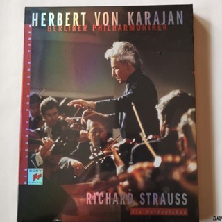 ริชาร์ด ใหม่ แผ่นบลูเรย์ Strauss Symphonic Poem Heros Career Karajan Berlin Philharmonic 1986 25G T0917