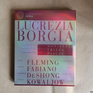 Fleming Opera Donicetti Borgia San Francisco Opera Blue Light 25G ใหม่ ของแท้ T0917