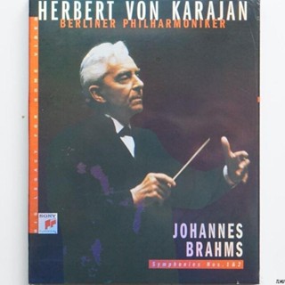 บราห์มซิมโฟนี เบอร์ 1 และเบอร์ 1 บลูเรย์ 2 Karajan Berlin Philharmonic 1986 1987 25G T0917