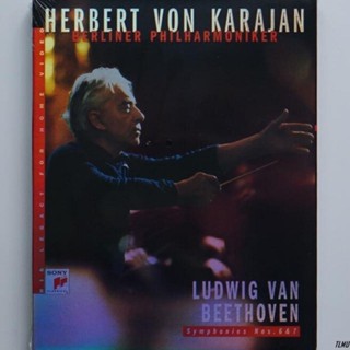 Beethoven Symphony No. หมายเลขซิมโฟนี 6 ชิ้น 7 Karajan Berlin Philharmonic 1983 ใหม่ หลอดไฟสีฟ้า 25G T0917