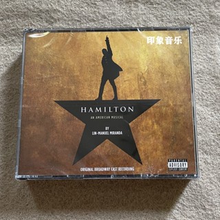 ใหม่ อัลบั้มซีดีเพลง Lin-Manuel Miranda Hamilton: An American (บันทึกเสียงบรอดเวย์ ของแท้) 2CD T0918